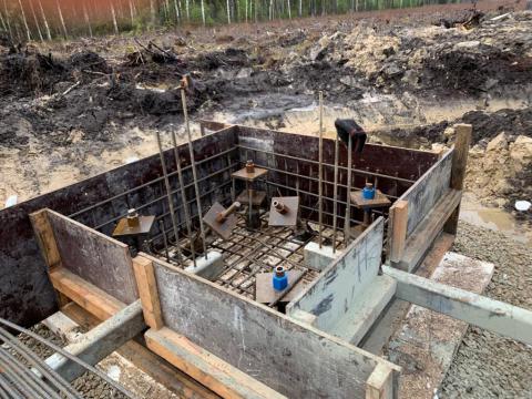 Concrete work #1